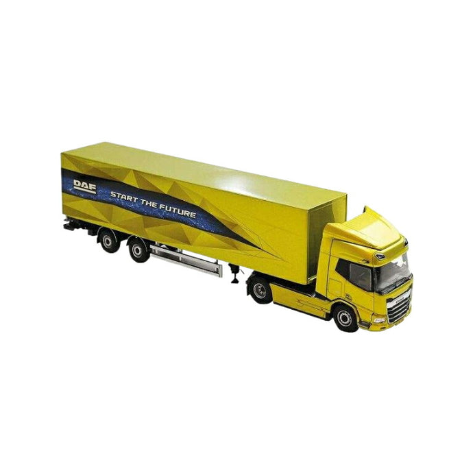 Tekno DAF XD 4x2 ボックスセミトレーラー M004511 トラック1/50 建設機械模型 工事車両