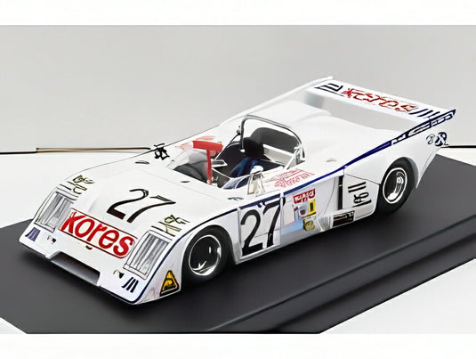 CHEVRON B31 BDG TEAM KORES RACING ナンバー27 ルマン24時間 1978 Tチャーネル Rスミス Fアリオット Rジョーンズ ホワイト/ Trofeu 1/43 150台限定ミニカー