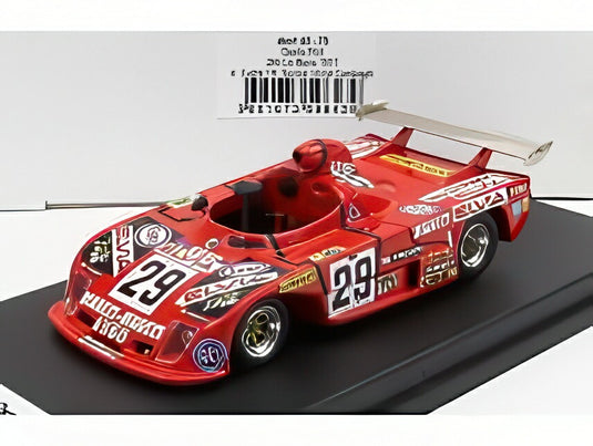 OSELLA PA5 TEAM OSELLA CORSE No29 ル・マン24時間 1977 A CUDINI T TOUROUL A CAMBIAGHI レッド/ Trofeu 1/43 150台限定ミニカー