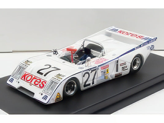 CHEVRON B31 BDG TEAM KORES RACING N 27 24h LE MANS 1978 T.CHARNELL R.SMITH F.ALLIOT R.JONES WHITE/TROFEU 1/43ミニカー