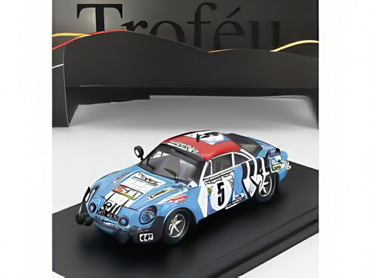 RENAULT ALPINE A110 ナイトVer N5 東アフリカサファリラリー 1975 ライトブルー/ Trofeu 1/43 150台限定ミニカー