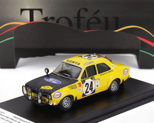 【予約】Ford Englandフォードイングランド エスコート MK1 ナイトバージョン N 24 サファリラリー 150台限定 / TROFEU 1/43 ミニカー