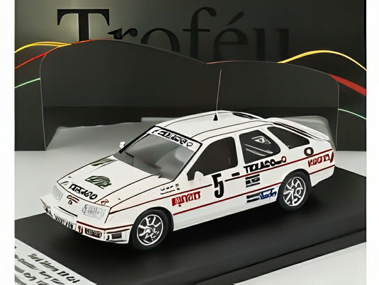 FORD ENGLAND シエラ XR 4x4 N 5 カッレ グランデル テリー ハリーマン ラリー スウェーデン 1987 ホワイト レッド/ Trofeu 1/43 150台限定ミニカー