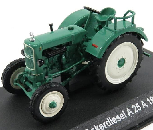 MANマン ACKERDIESELアッカーディーゼル A25A トラクター 1956 グリーン ホワイト TRACTOR-HACHETTE-COLLECTION - FARM TOYS / EDICOLA 1/43 ミニカー