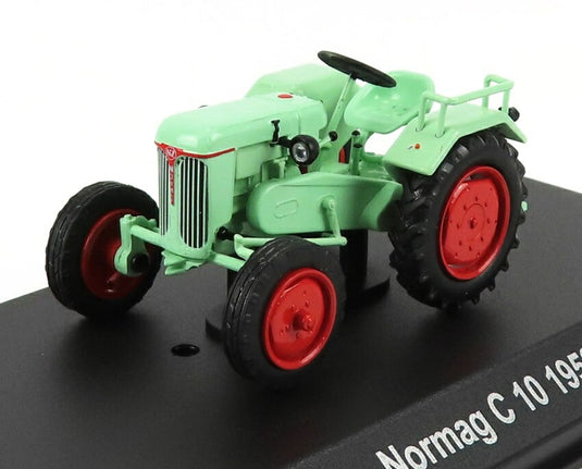 NORMAGノーマグ C10 トラクター 1952 ベリー ライトグリーン TRACTOR-HACHETTE-COLLECTION - FARM TOYS / EDICOLA 1/43 ミニカー