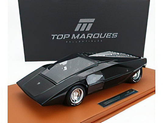 【予約】2025年発売予定LANCIA  STRATOS ZERO CONCEPT 1970  BLACK/TOPMARQUES COLLECTION 1/12ミニカー