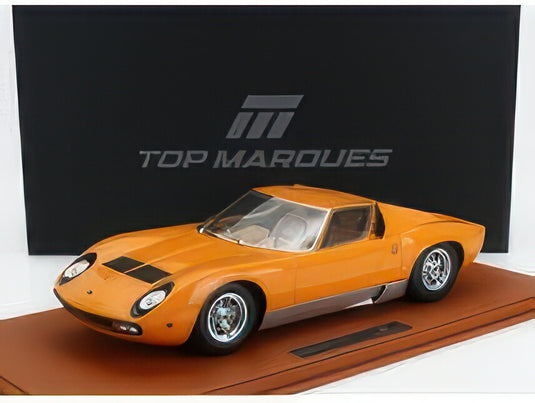 【予約】LAMBORGHINI MIURA SV 1971 MIURA ORANGE/TOPMARQUES 1/12ミニカー