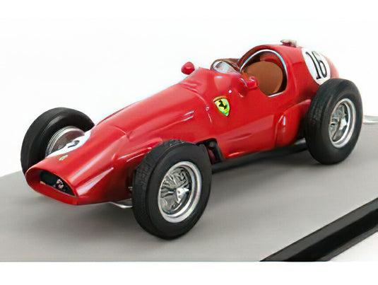 FERRARIフェラーリ F1 625 N 16 BRITISH GP 1955 EUGENIO CASTELLOTTI  RED/Tecno 1/18ミニカー