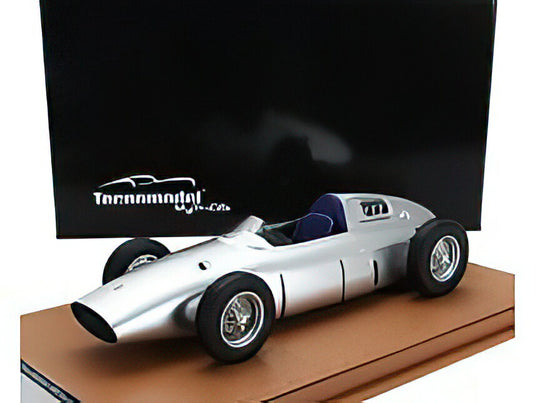 FERRARI  F1 246P N 0 ALLUMINIUM BODY MODENA TEST 1960 R.GINTHER  SILVER/Tecno 1/18ミニカー