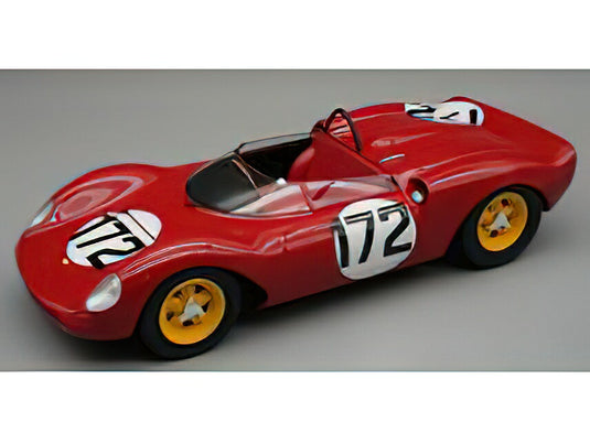 【予約】12月以降発売予定FERRARIフェラーリ 206SP DINO SPIDER TEAM SCUDERIA FERRARIフェラーリSEFAC N 172 WINNER COURSE DE COTE OLLON VILLARS 1965 LUDOVICO SCARFIOTTI  RED/Tecno 1/18ミニカー