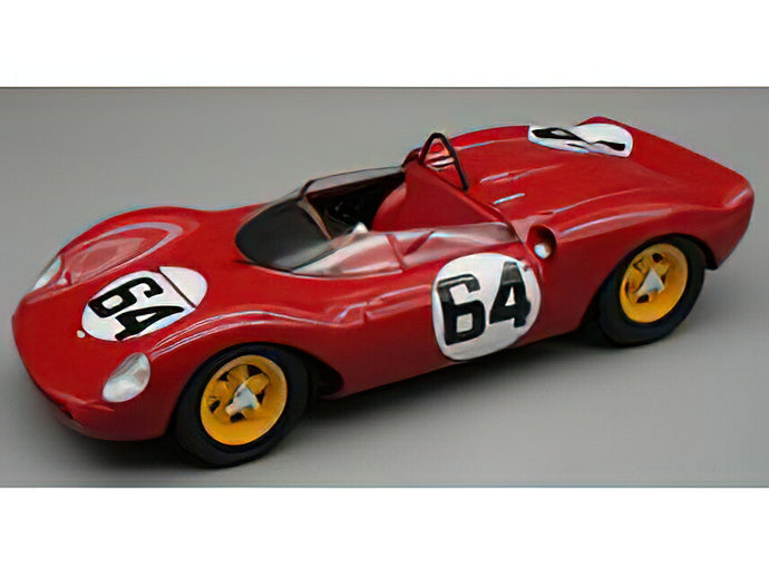 【予約】12月以降発売予定FERRARIフェラーリ 206SP DINO SPIDER TEAM SCUDERIA FERRARIフェラーリSEFAC N 64 WINNER FREIBURG SCHAUINSLAND 1965 LUDOVICO SCARFIOTTI  RED/Tecno 1/18ミニカー