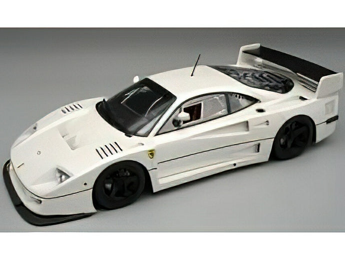 【予約】12月以降発売予定FERRARIフェラーリ F40 LM PRESS VERSION 1996  WITH 5 SPOKE BLACK RIMS  WHITE MET/Tecno 1/18ミニカー