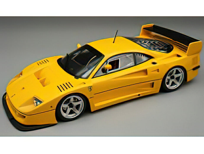 【予約】12月以降発売予定FERRARIフェラーリ F40 LM PRESS VERSION 1996  WITH 5 SPOKE SILVER RIMS  GIALLO MODENA  YELLOW/Tecno 1/18ミニカー