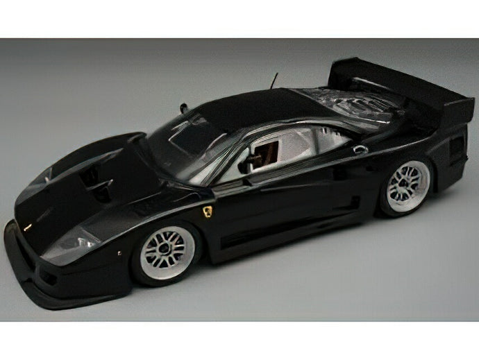 【予約】12月以降発売予定FERRARIフェラーリ F40 LM PRESS VERSION 1996  WITH ENKEI SILVER RIMS  GLOSS BLACK/Tecno 1/18ミニカー