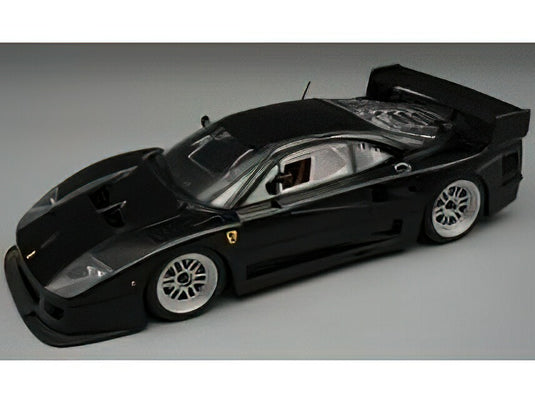 【予約】12月以降発売予定FERRARIフェラーリ F40 LM PRESS VERSION 1996  WITH ENKEI SILVER RIMS  GLOSS BLACK/Tecno 1/18ミニカー