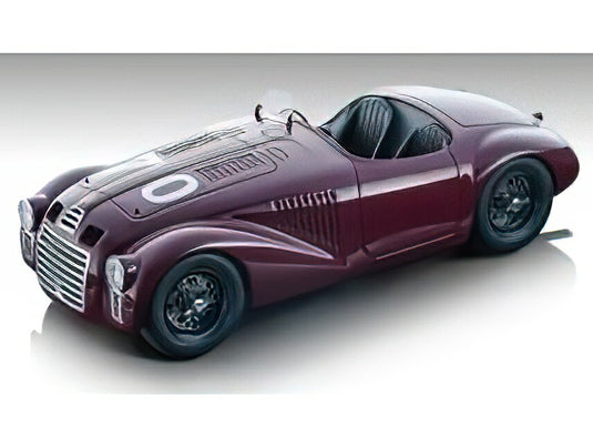 【予約】8月以降発売予定FERRARIフェラーリ 125S SPIDER N 70 CIRCUITO DI LIVORNO 1947 TAZIO NUVOLARI  ROSSO MUGELLO  RED/Tecno 1/18ミニカー