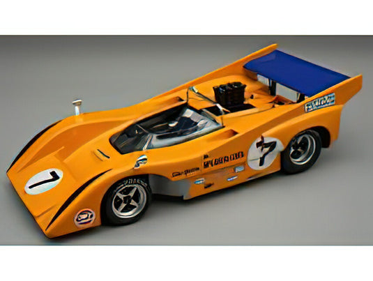 【予約】12月以降発売予定McLAREN  M8D CANAM N 7 WINNER ROAD AMERICA 1970 PETER GETHIN  ORANGE/Tecno 1/18ミニカー