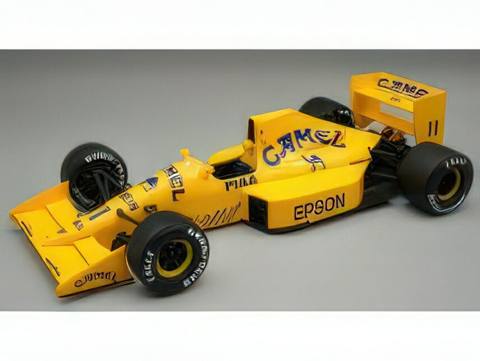 【予約】2025年発売予定LOTUS  F1  101 TEAM CAMEL HONDA N 11 BRAZILIAN GP 1989 NELSON PIQUET  YELLOW/TECNOMODEL 1/18ミニカー