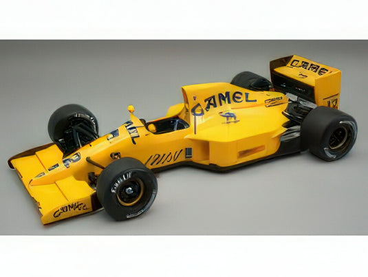 【予約】2025年発売予定LOTUS  F1  102 TEAM CAMEL LOTUSLAMBORGHINI N 12 MONACO GP 1990 MARTIN DONNELLY  YELLOW/TECNOMODEL 1/18ミニカー