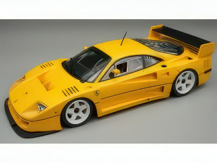 【予約】2025年発売予定FERRARI  F40 LM PRESS VERSION 1996  WHITE RIMS  GIALLO MODENA  YELLOW/TECNOMODEL 1/18ミニカー