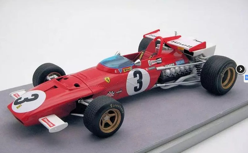 ギャラリービューアに画像をロードする, Ferrari 312B 3 F1 Mexique 1970 Jacky Ickx /Tecno 1/18ミニカー
