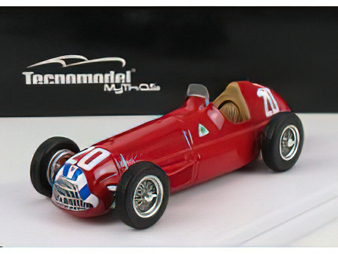 ALFA ROMEO  F1 ALFETTA 159 N 20 SPAIN GP 1951 NINO FARINA  RED/Tecno 1/43ミニカー