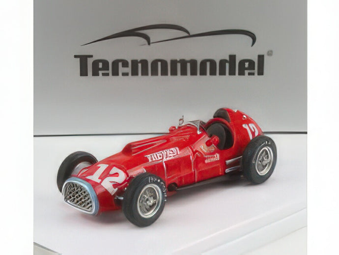 FERRARI  F1  375 INDY N 12 INDIANAPOLIS 500 GP 1952 A.ASCARI  RED/TECNOMODEL 1/43ミニカー