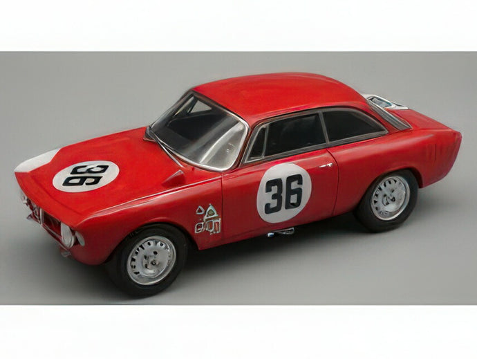 【予約】2025年発売予定ALFA ROMEO  GIULIA 1600 SPRINT GTA N 36 SEBRING 1966 JOHN RINDT  RED/TECNOMODEL 1/43ミニカー