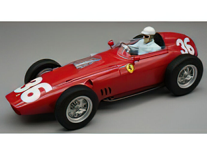 【予約】12月以降発売予定FERRARI F1 DINO 246/256 TEAM SCUDERIA FERRARI N 36 MONACO GP (with pilot フィギュア) 1960 PHILIP HILL RED/Tecno 1/18ミニカー