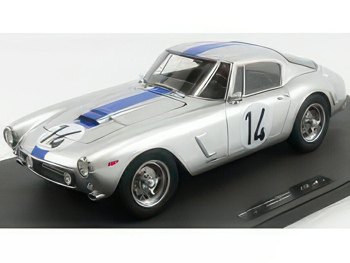 【予約】FERRARI 250GT SWB 3.0L V12 TEAM NOBLET N 14 3rd 24h LE MANS 1961 P.NOBLET J.GUICHET SILVER BLUE/TOPMARQUES 1/12ミニカー