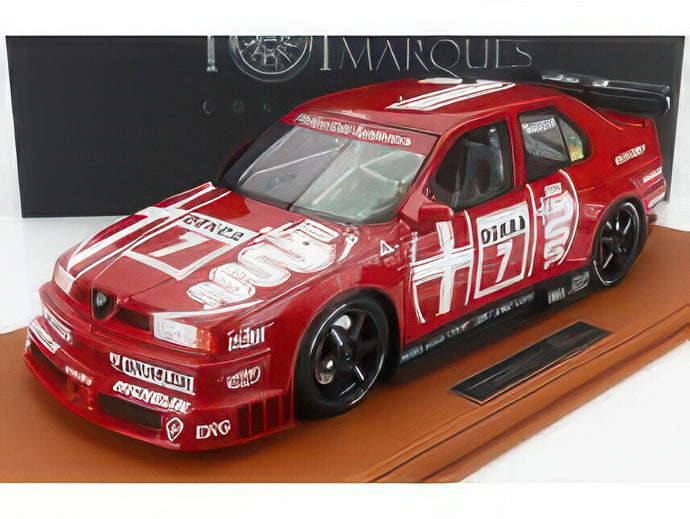 【予約】ALFA ROMEO 155 V6 TI N 7 DTM SEASON 1993 ALESSANDRO NANNINI RED WHITE/TOPMARQUES 1/12ミニカー