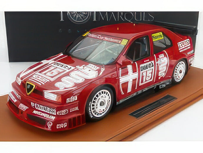 【予約】ALFA ROMEO 155 V6 TI N 15 DTM SEASON 1993 GIORGIO FRANCIA RED WHITE/TOPMARQUES 1/12ミニカー