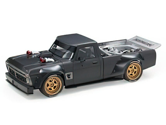 FORD USA F-150 PICK-UP N 0 HOONIGAN 2018 KEN BLOCK MATT BLACK/TOPMARQUES COLLECTION 1/18ミニカー