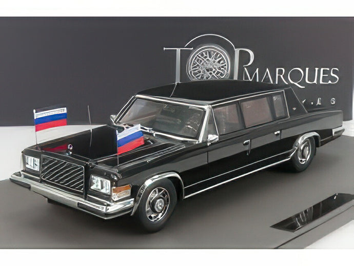 Zil 4104 Limousine Urss Presidential Mihail Sergheevici Gorbaciov 1985 ブラック TOP100G/ TOPMARQUES COLLECTION 1/18 ミニカー