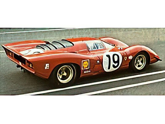 【予約】2025年発売予定FERRARI  312P 3.0L V12 COUPE TEAM SEFAC N 19 24h LE MANS 1969 CHRIS AMON ? PETER SCHETTY  RED/TOPMARQUES COLLECTION 1/18ミニカー
