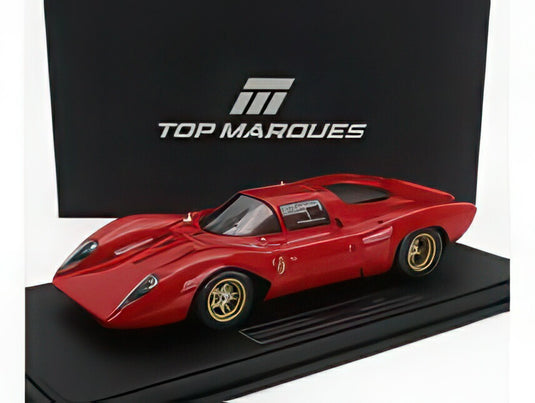 【予約】12月以降発売予定FERRARI 312P 3.0L V12 クーペ 1969 レッド/ TOPMARQUES COLLECTION 1/18 ミニカー