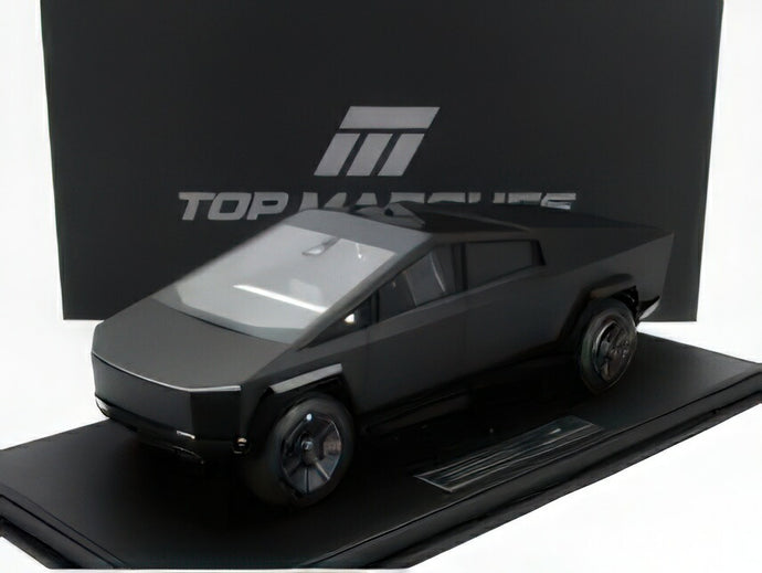 【予約】2025年発売予定TESLA - CYBERTRUCK 2022 - MATT BLACK/TOPMARQUES COLLECTION 1/18ミニカー