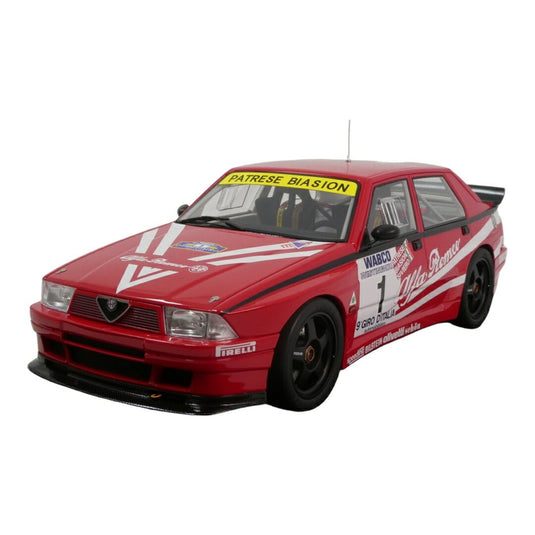 Alfa Romeoアルファロメオ 75 ターボ Evo IMSA 1988 レッド No.1 / TOPMARQUES COLLECTION 1/18 ミニカー