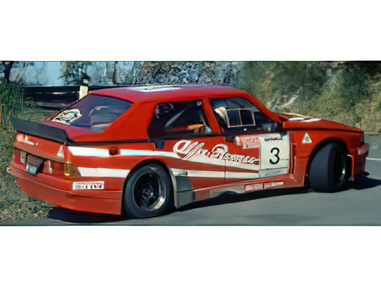 【予約】2025年発売予定ALFA ROMEO 75 ターボ エヴォルツィオーネ IMSA 3号車 1989年ジロ・デ・イタリア優勝 ドライバー:ダリオ・チェラート/ジョルジョ・フランチア/ジュゼッペ・チェッリ レッド/ホワイト/TOPMARQUES 1/18ミニカー