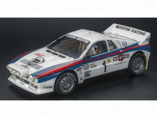 【予約】2025年10-12月以降発売予定LANCIA -  037 MARTINI RACING N 1 WINNER RALLY MONTECARLO 1983 WALTER ROHRL - CHRISTIAN GEISTDORFER - WHITE RED BLUE/TOPMARQUES COLLECTION 1/43ミニカー