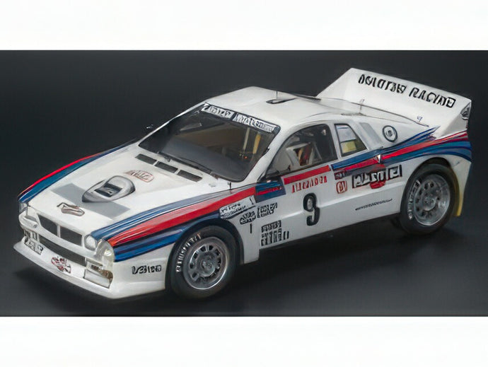 【予約】2025年10-12月以降発売予定LANCIA -  037 MARTINI RACING N 9 WINNER RALLY TOUR DE CORSE 1983 MARKKU ALEN - ILKKA KIVIMAKI - WHITE RED BLUE/TOPMARQUES COLLECTION 1/43ミニカー