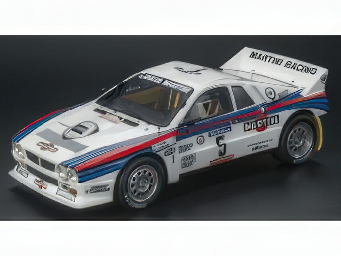 【予約】2025年10-12月以降発売予定LANCIA - 037 MARTINI RACING N 5 WINNER RALLY TOUR DE CORSE 1984 MARKKU ALEN - ILKKA KIVIMAKI - WHITE RED BLUE/TOPMARQUES COLLECTION 1/43ミニカー