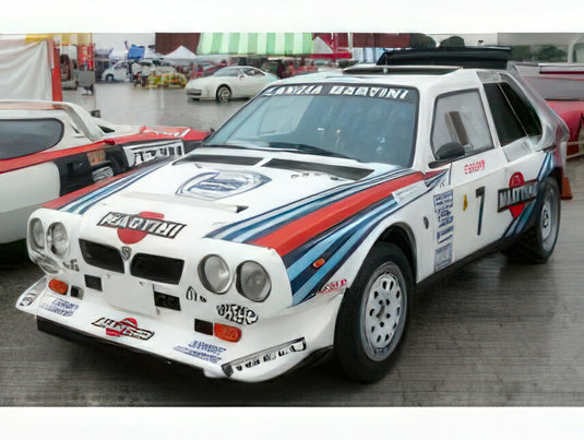 【予約】2025年10-12月以降発売予定LANCIA - DELTA S4 TEAM MARTINI RACING N 7 WINNER RALLY MONTECARLO 1986 HENRI TOIVONEN - SERGIO CRESTO  - WHITE BLUE RED/TOPMARQUES COLLECTION 1/43ミニカー