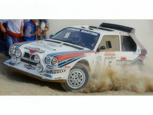 【予約】2025年10-12月以降発売予定LANCIA - DELTA S4 TEAM MARTINI RACING N 5 WINNER RALLY ARGENTINA 1986 MIKI BIASION - TIZIANO SIVIERO - WHITE BLUE RED/TOPMARQUES COLLECTION 1/43ミニカー