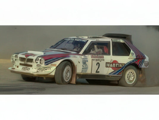 【予約】2025年10-12月以降発売予定LANCIA - DELTA S4 TEAM MARTINI RACING N 2 WINNER RALLY SANREMO 1986 MARKKU ALEN - ILKKA KIVIMAKI - WHITE BLUE RED/TOPMARQUES COLLECTION 1/43ミニカー
