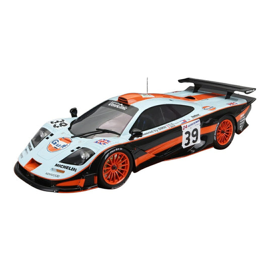 McLarenマクラーレン F1 GTR #39 24時間ルマン 1997 R.Bellm A.G.Scott M.Sekiya ライトブルー レッド / TOPMARQUES COLLECTION 1/12 ミニカー
