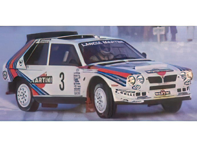 【予約】2025年発売予定LANCIA デルタ S4 マルティーニ・レーシングチーム 3号車 1986年アルゼンチンラリー 2位 ドライバー:マルク・アレン/イルッカ・キビマキ ホワイト/ブルー/レッド/TOPMARQUES 1/12ミニカー