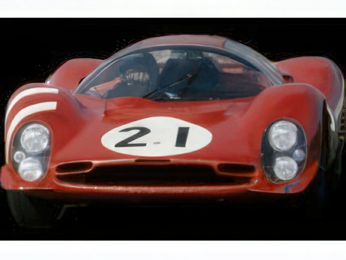 【予約】2025年10-12月以降発売予定FERRARI - 330 P3 4.0L V12 COUPE STREET VERSION 1966 - RED/TOPMARQUES COLLECTION 1/12ミニカー
