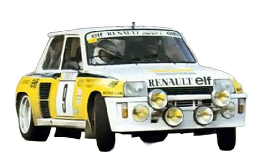 【予約】2026年発売予定 Renaultルノー R5 Turbo 1981 Team Elf Night Version No.9 Winner Ra / TOPMARQUES COLLECTION 1/12 ミニカー