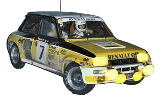 【予約】2026年発売予定 Renaultルノー R5 Turbo 1982 Team Elf Night Version No.7 Winner Ra / TOPMARQUES COLLECTION 1/12 ミニカー